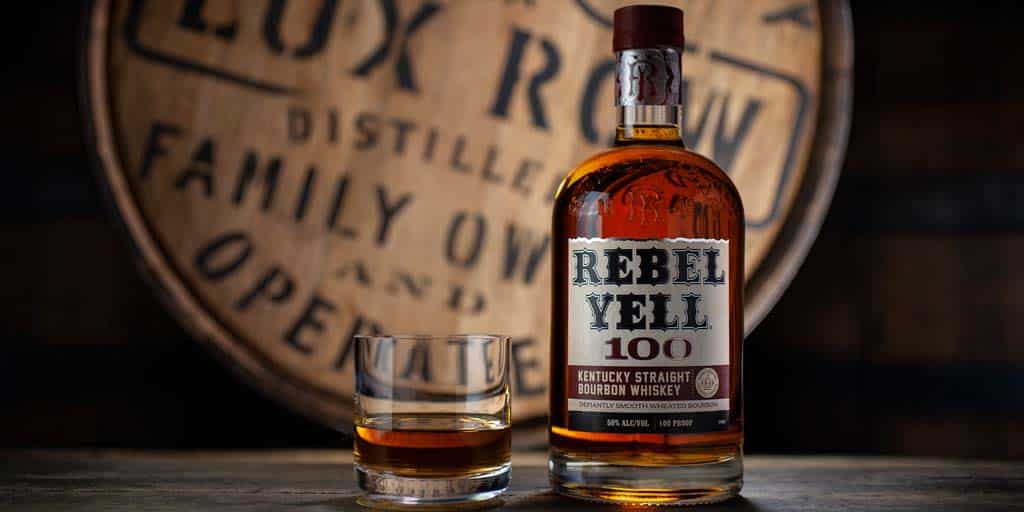 Rebel Yell Kentucky Straight Bourbon 100 proof header