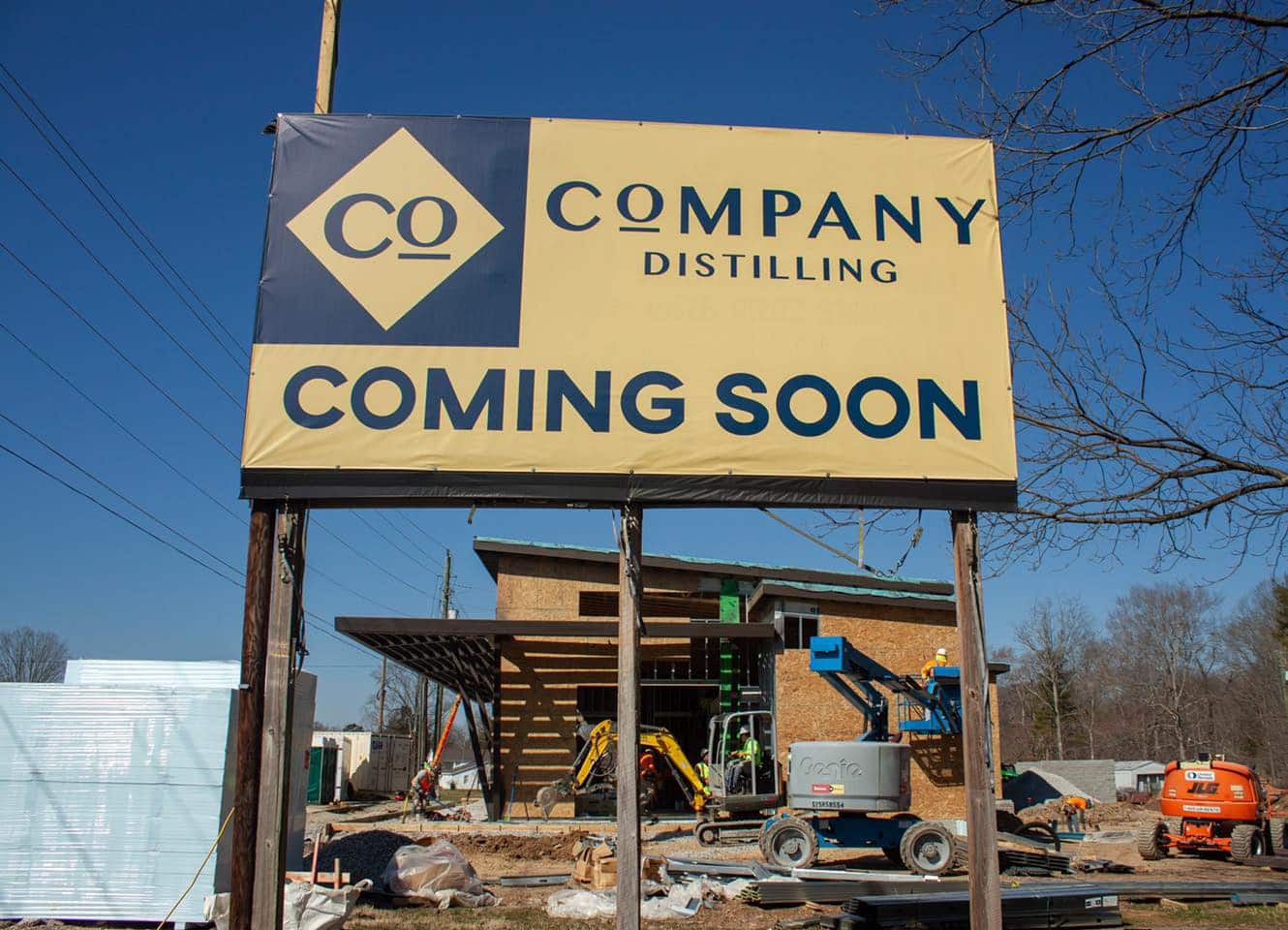 Company Distilling Coming Soon