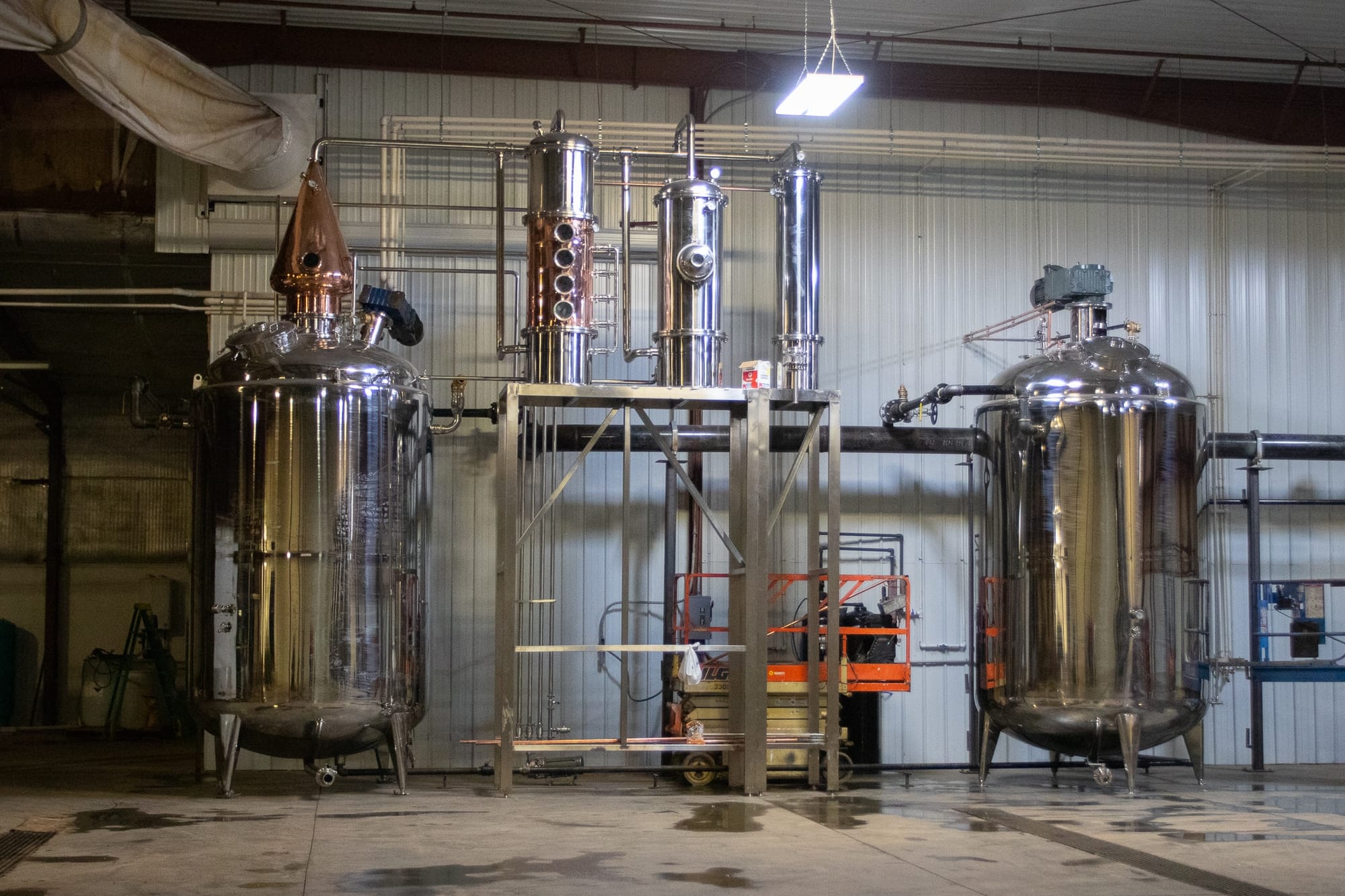 Davis Valley Distillery New Facility Photo