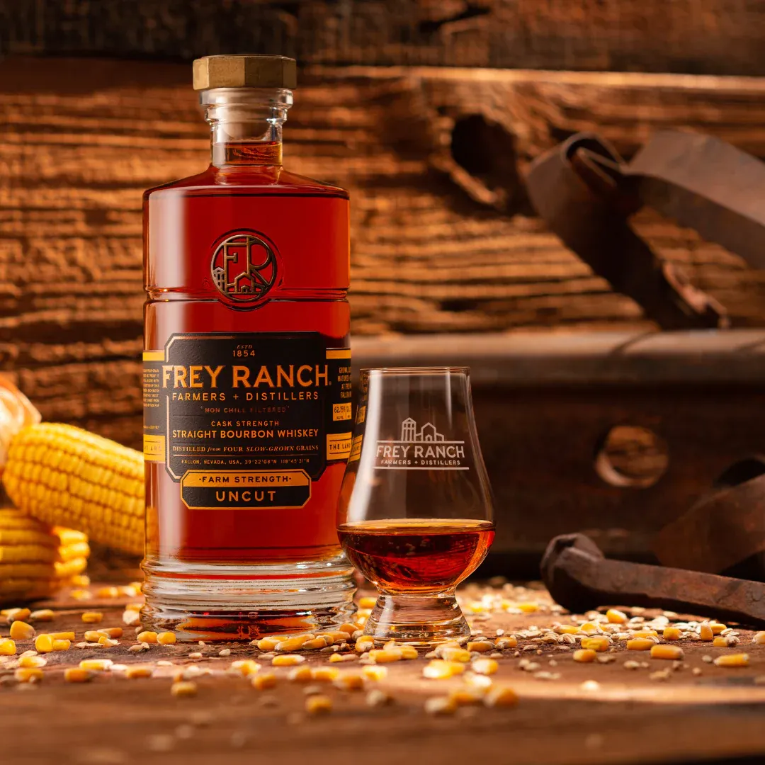 Frey Ranch Farm Strength Cut Straight Bourbon Whiskey Review
