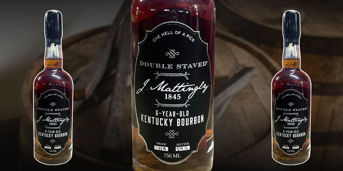 J. Mattingly 1845 Distillery Double Staved Classic Bourbon