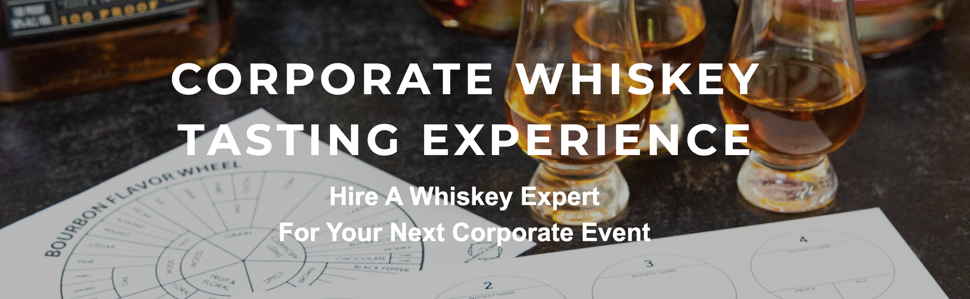 Corporate Whiskey Tasting Experience