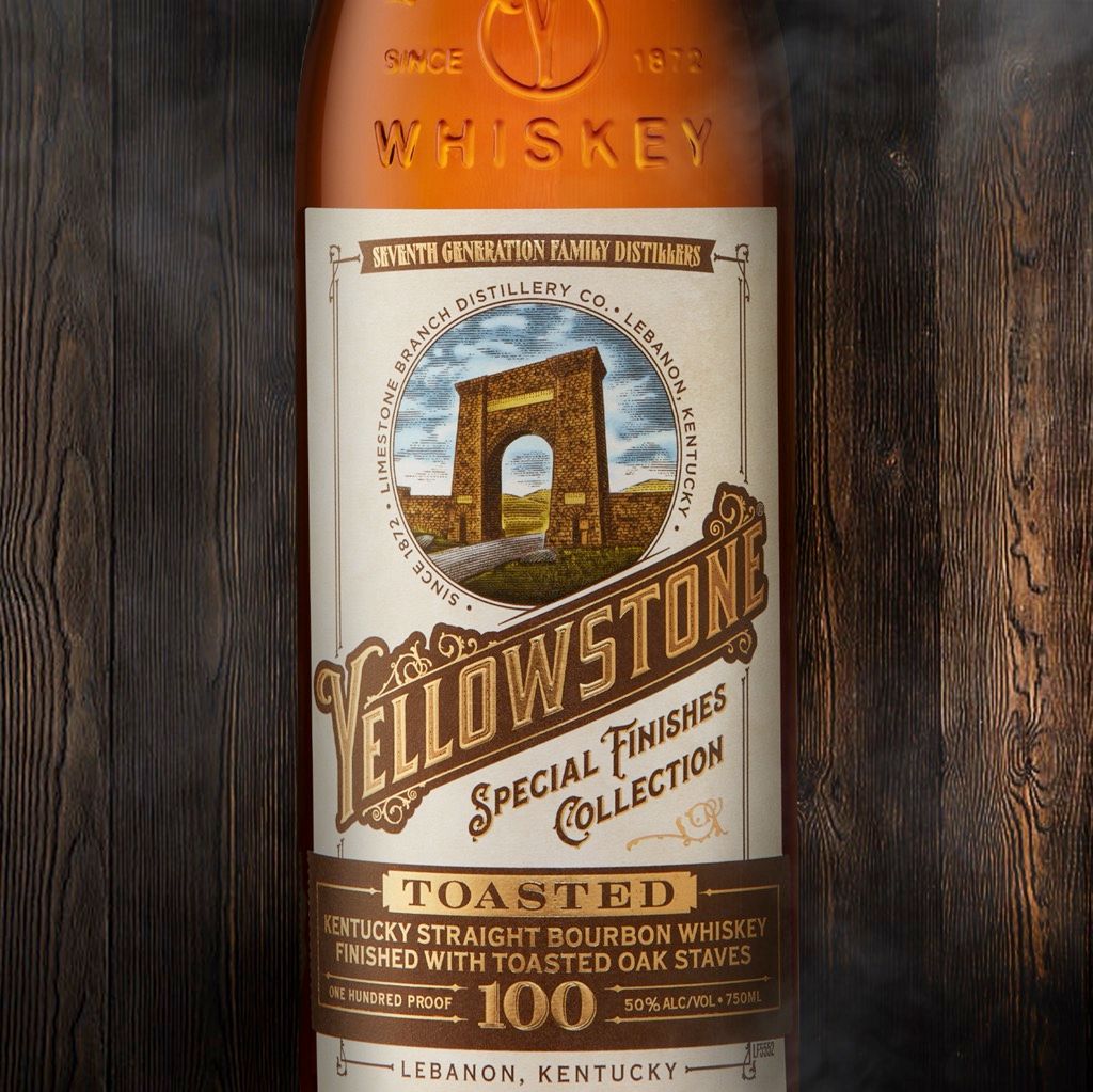 Yellowstone Kentucky Straight Bourbon Whiskey Finished in Toasted Staves to Launch in October