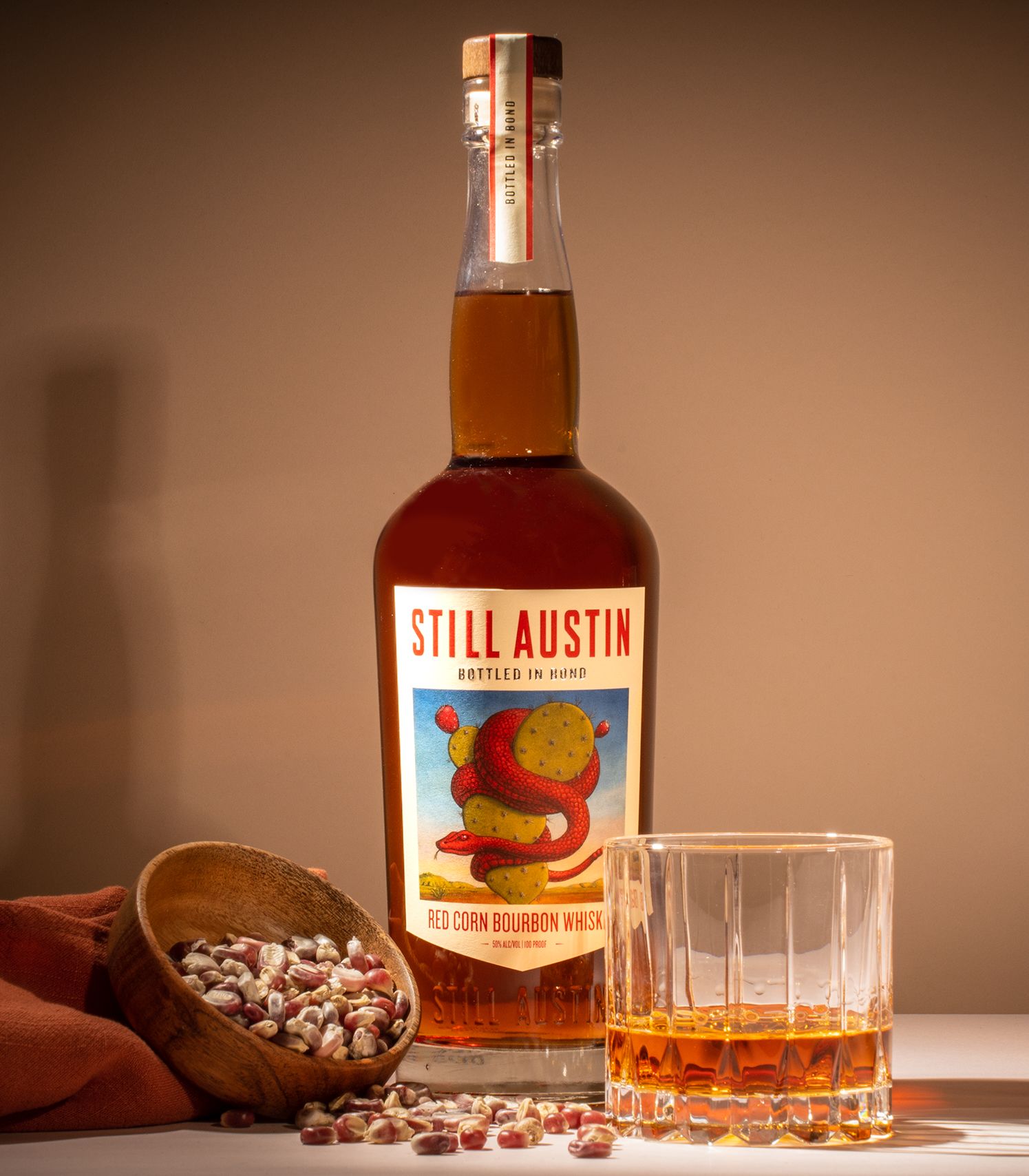 Still Austin Red Corn Bourbon Bottled-In-Bond Whiskey Review