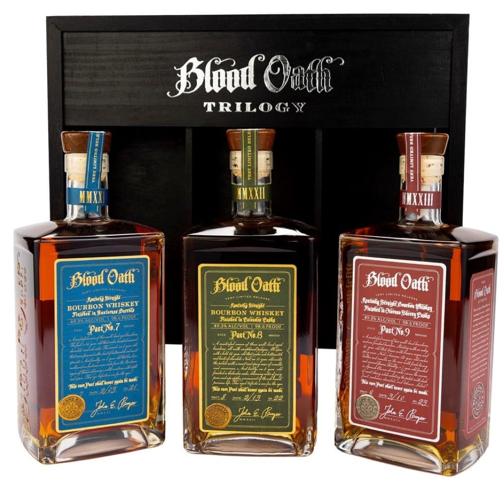 Lux Row Distillers Releases the 3rd Edition of its Blood Oath Trilogy Featuring Pacts 7, 8 and 9