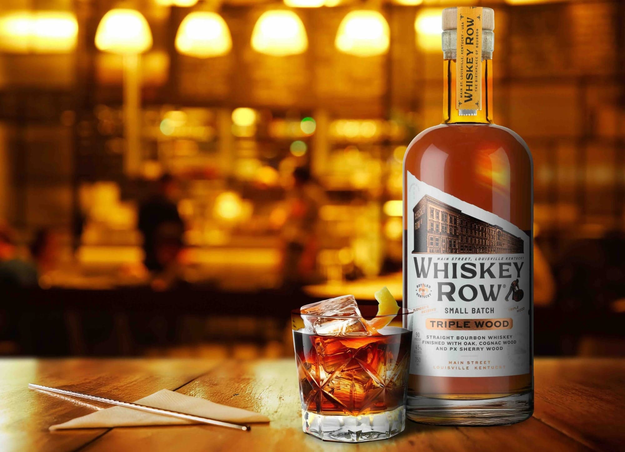 Triple Casks Drive Flavor in Whiskey Row Small Batch Bourbon