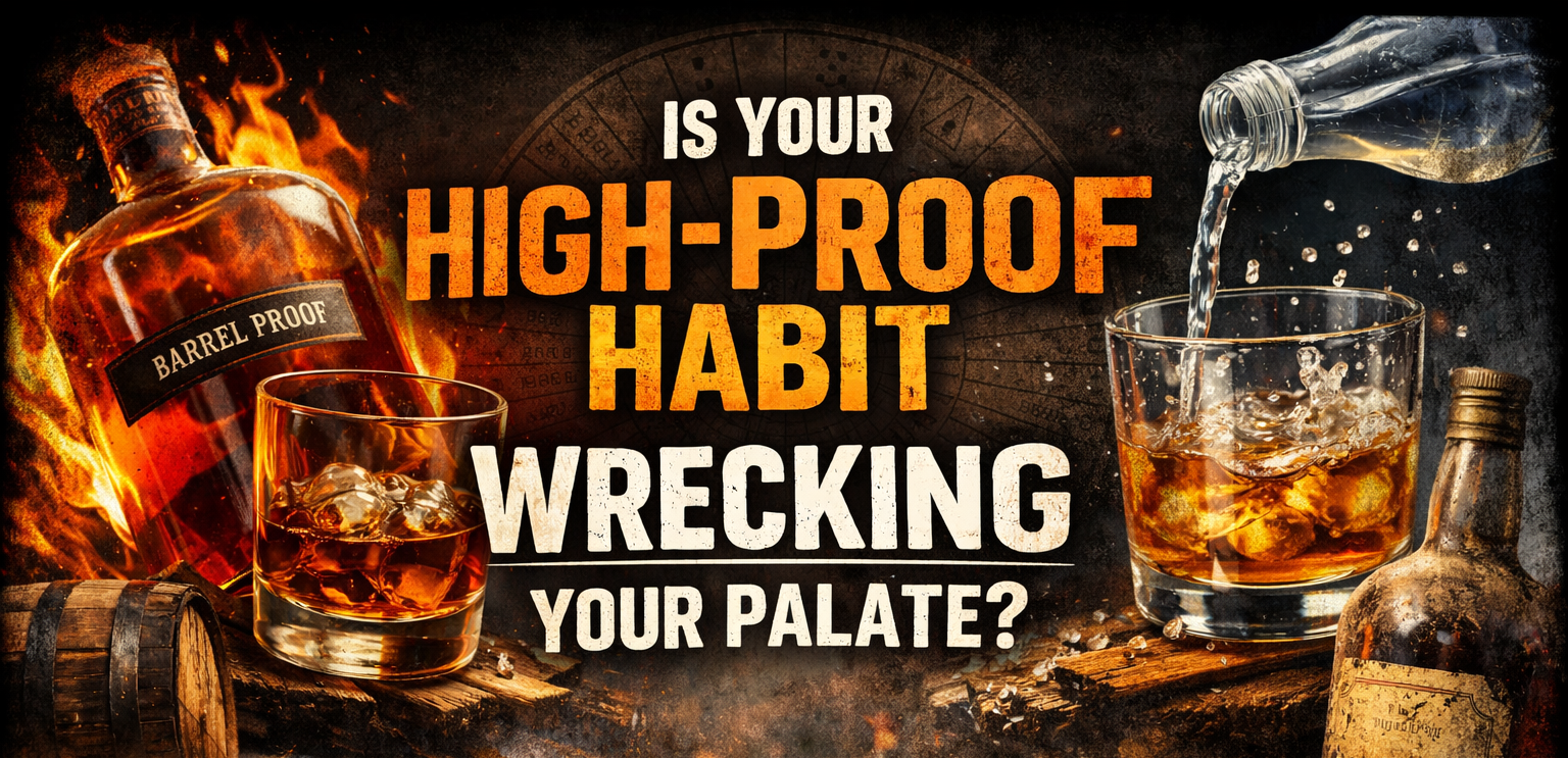 Your High-Proof Habit Might Be Wrecking Your Palate