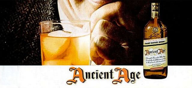Ancient Age Bourbon Advertisement Circa 1956
