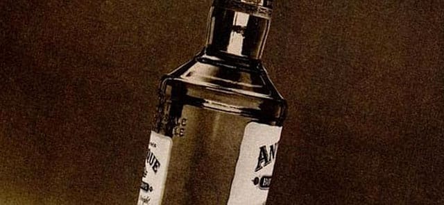 Antique Bourbon Advertisement Circa 1962