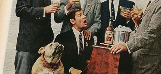 Four Roses Bourbon Ad Circa 1958
