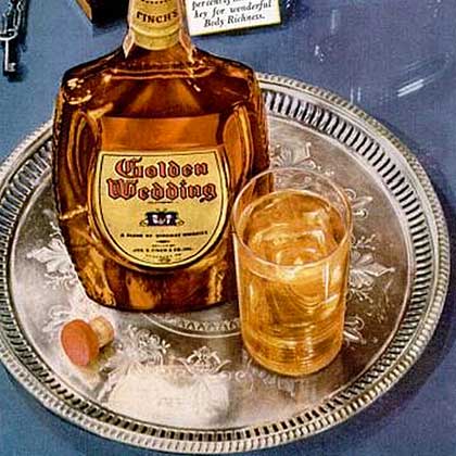 Golden Wedding Whiskey Circa 1941