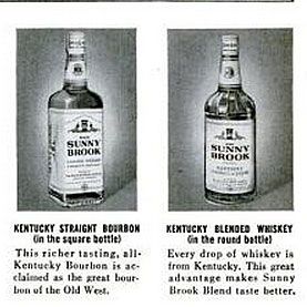 Sunny Brook Bourbon Ad Circa1959