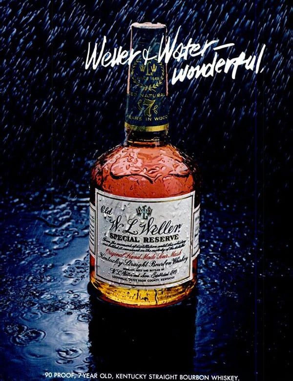 W. L. Weller Special Reserve Bourbon Ad Circa 1978 Photo