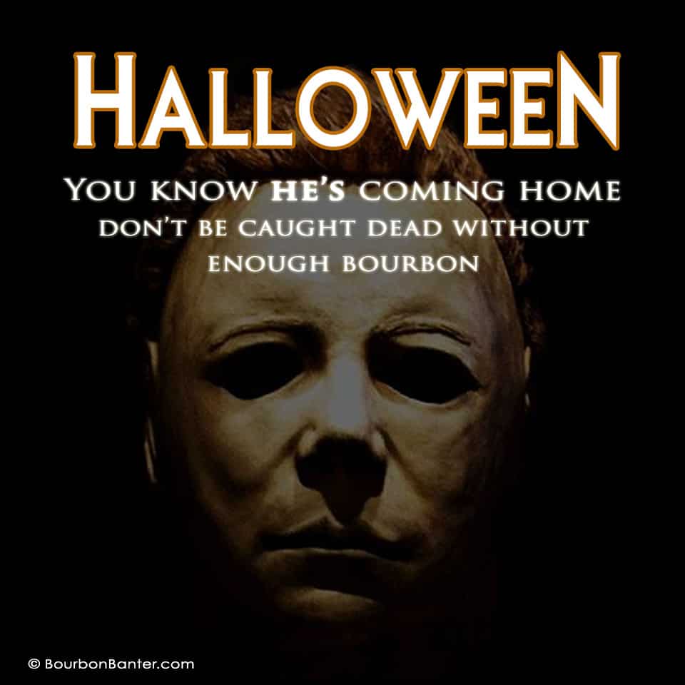 Halloween Michael Meyers & Bourbon Image