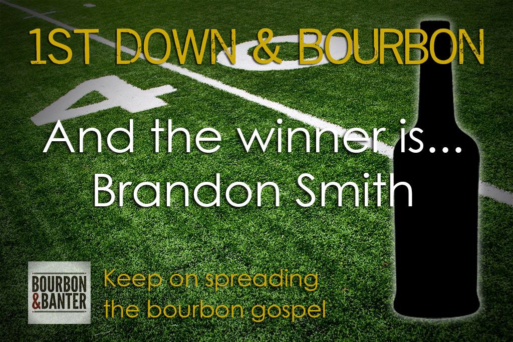 1st Down and Bourbon Winner Photo