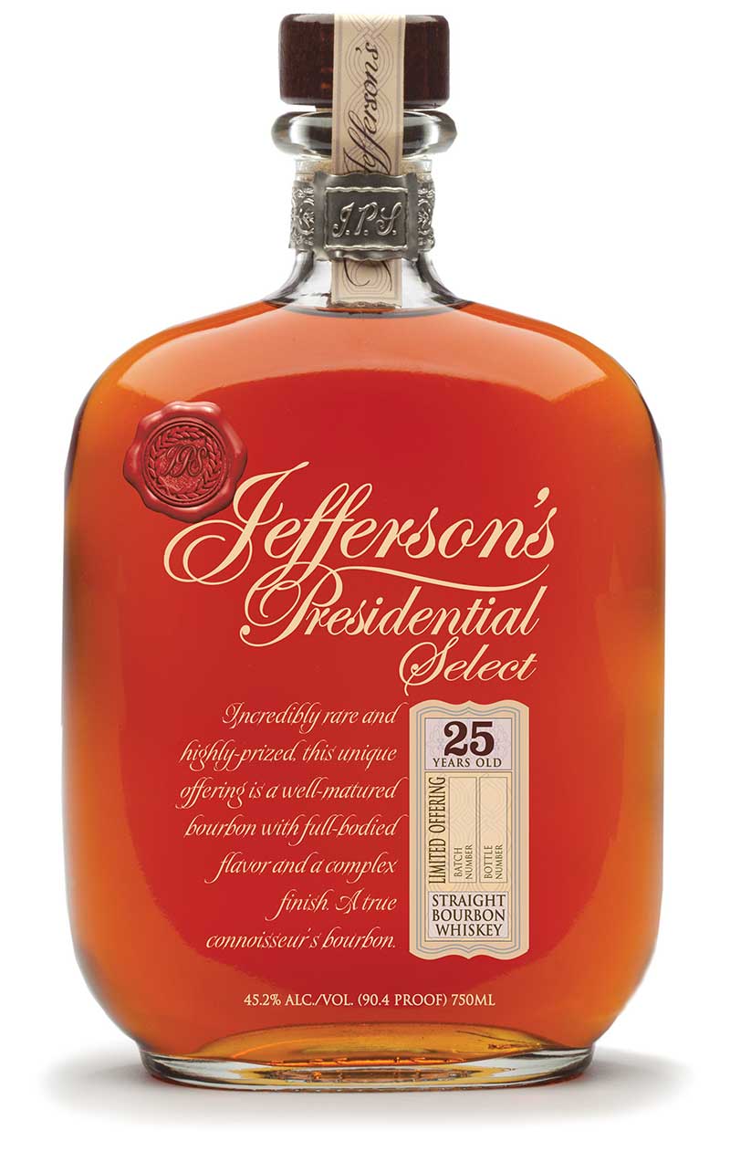 Jefferson's Bourbon: Presidential Select 25 Year Old