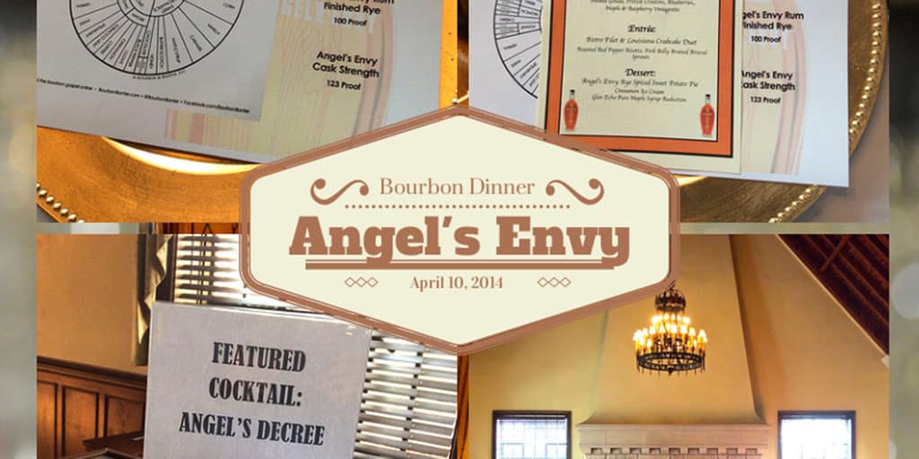 Angel's Envy Bourbon Dinner Header