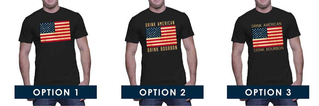 Bourbon Flag Options Photo