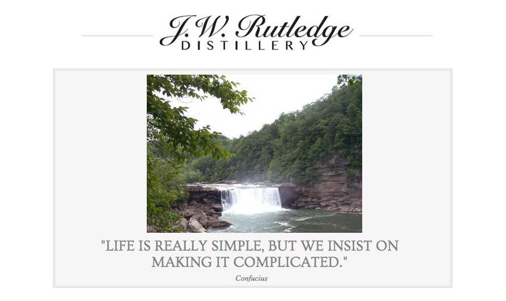 J.W. Rutledge Distillery Photo