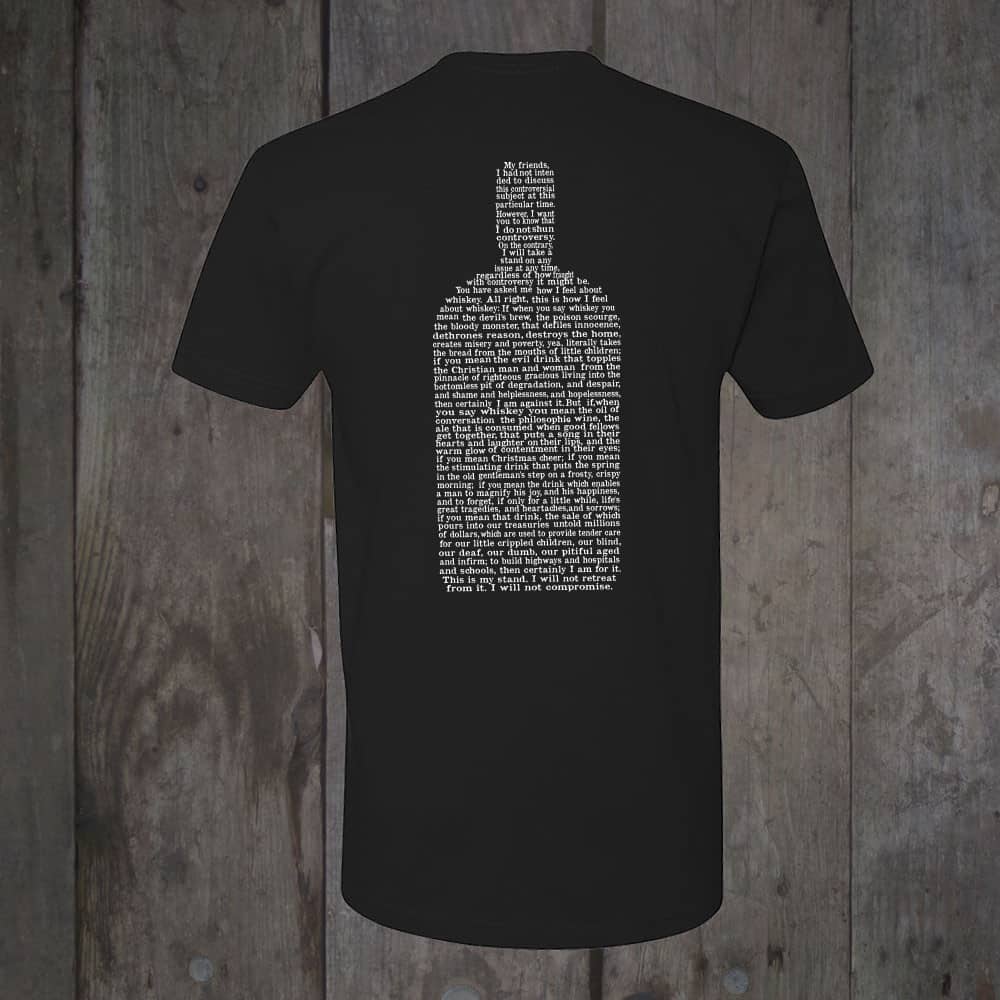Whiskey Speech T-Shirt Photo