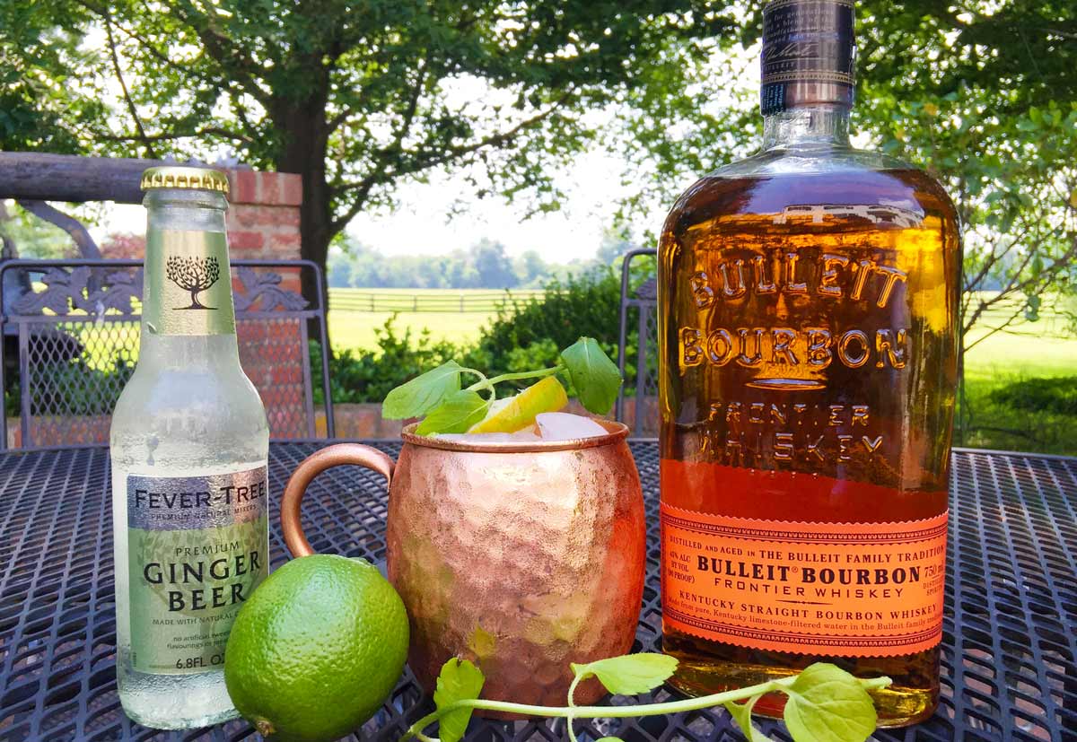 Kentucky Mule Bourbon Cocktail Photo