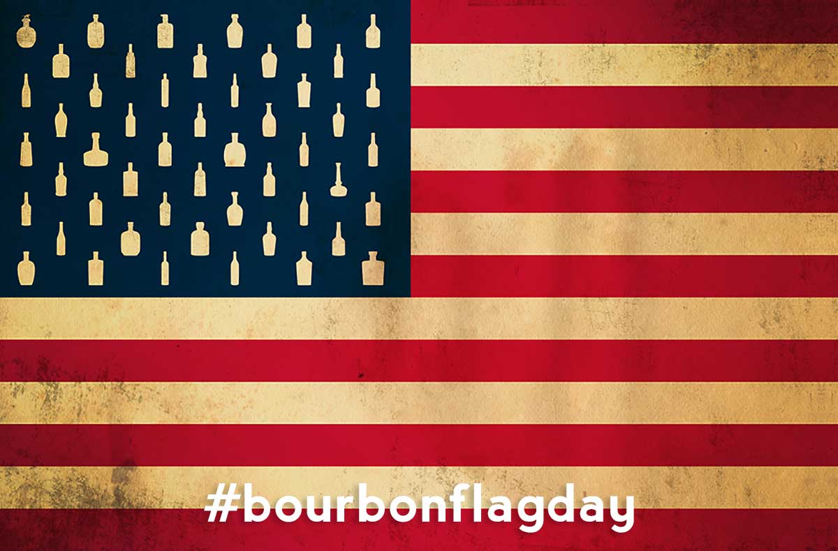 National Bourbon Flag Day Image