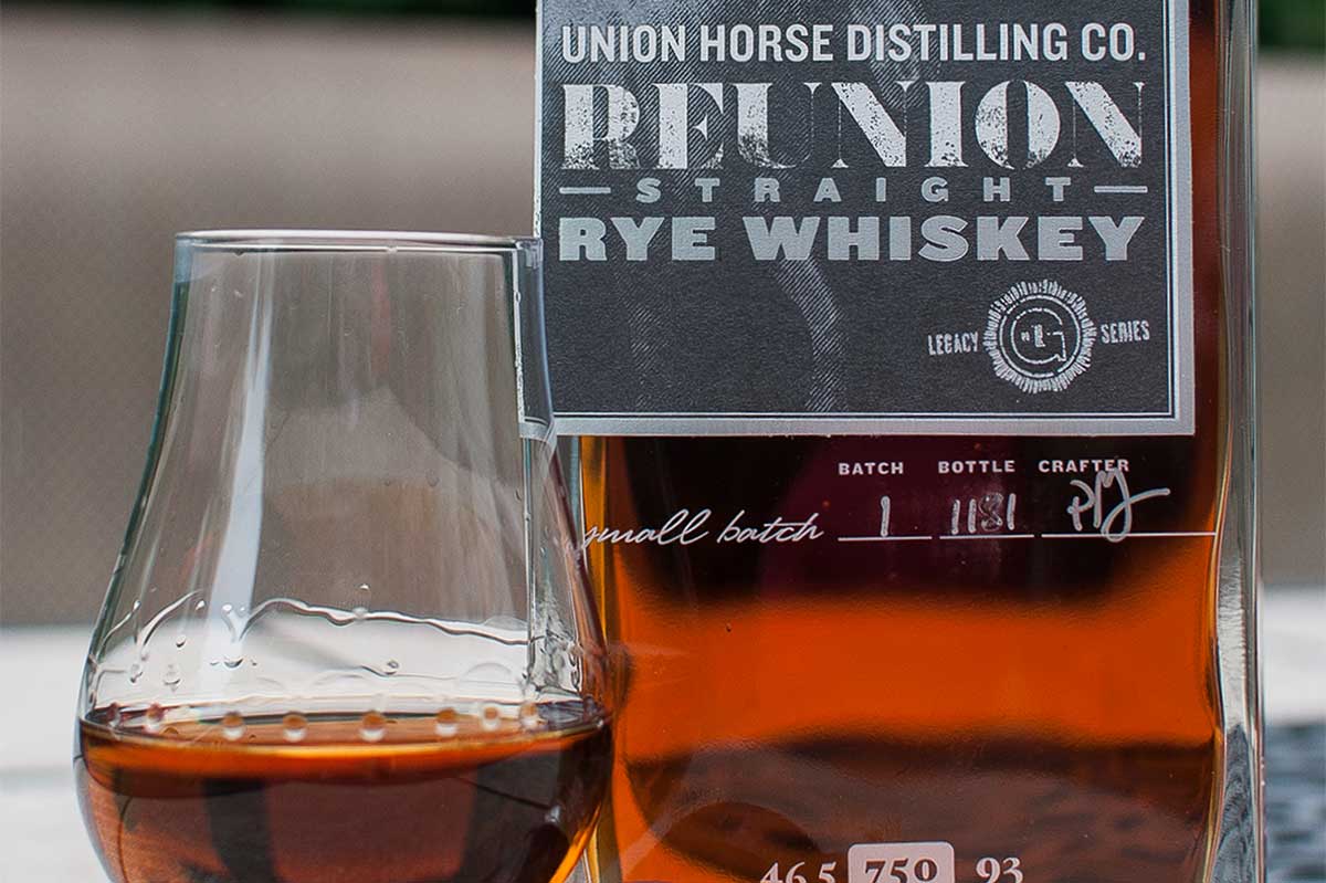 Union Horse Distilling Reunion Rye Whiskey Image