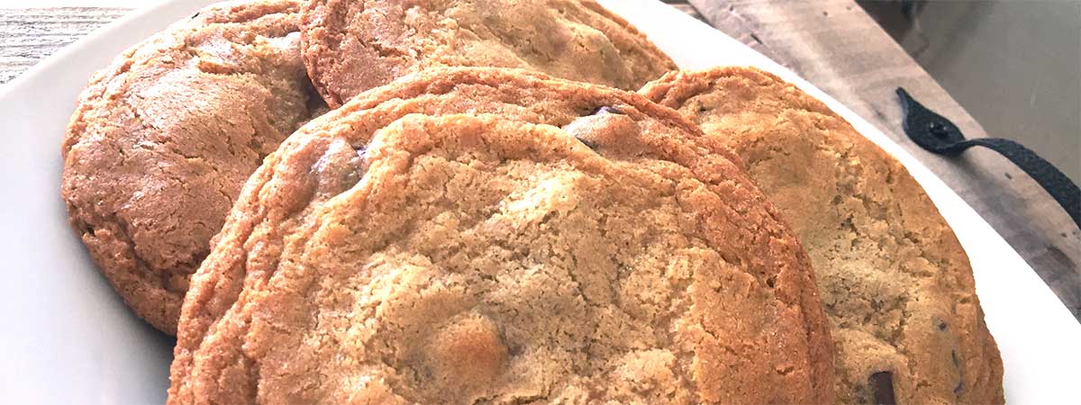 Bourbon Chocolate Chip Cookies Header