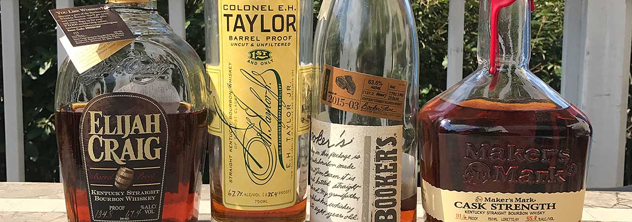 Barrel Proof Blind Tasting Header