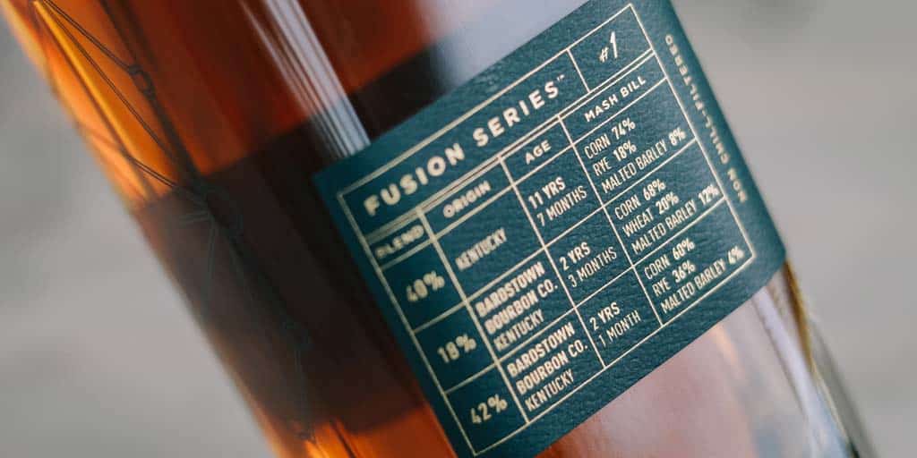 Bardstown Bourbon Company Fusion Series #1 Bourbon Header