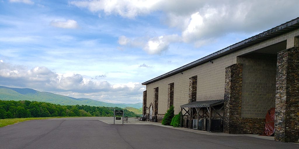 Davis Valley Distillery Building Header