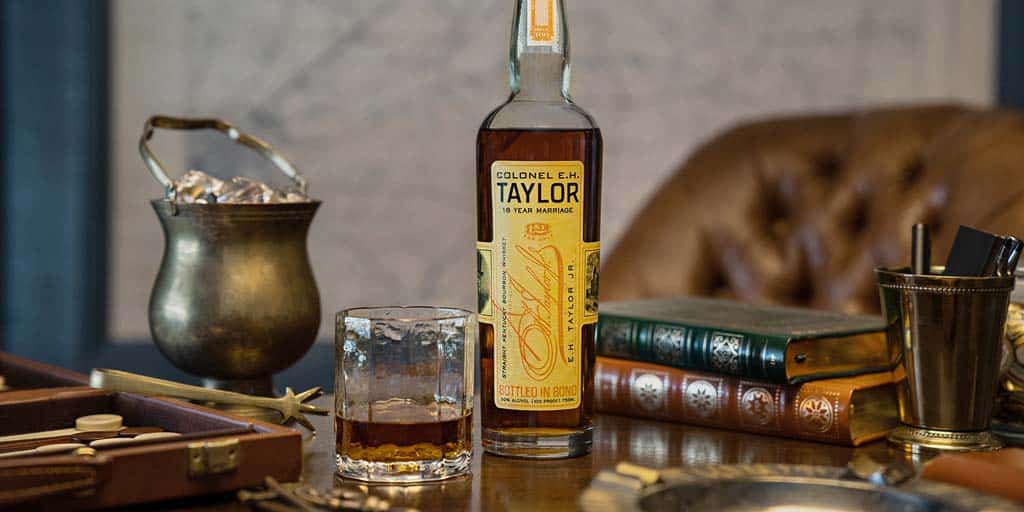 E. H. Taylor, Jr 18 Year Old Marriage Bourbon Whiskey Header