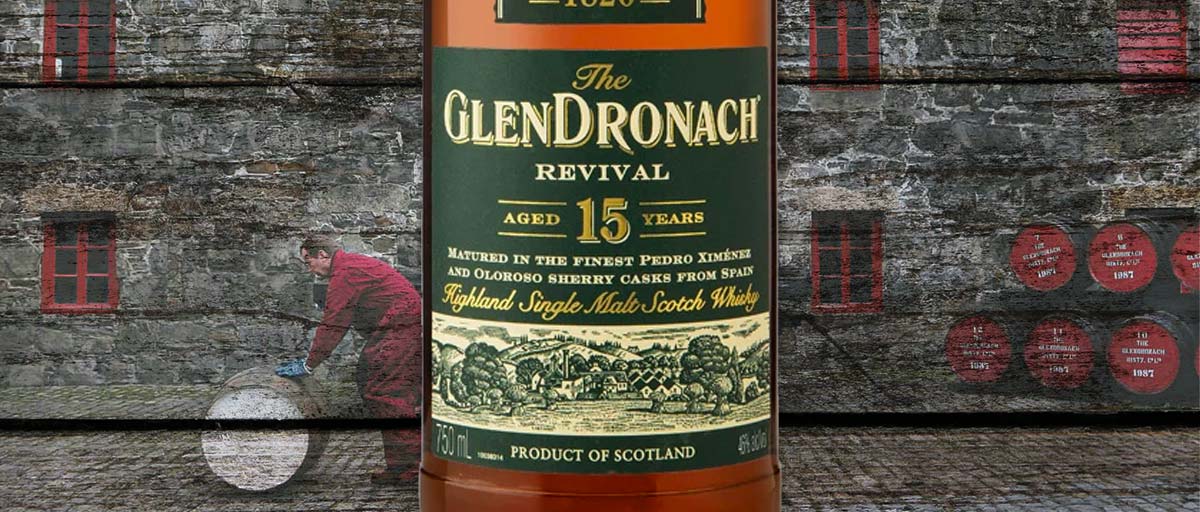 The Glendronach Revival Aged 15 Years Scotch Whiskey Review Header