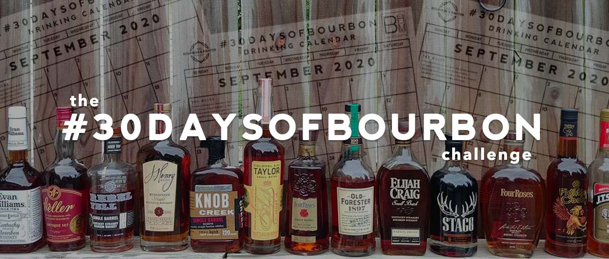 2020 #30DaysofBourbon Challenge Header