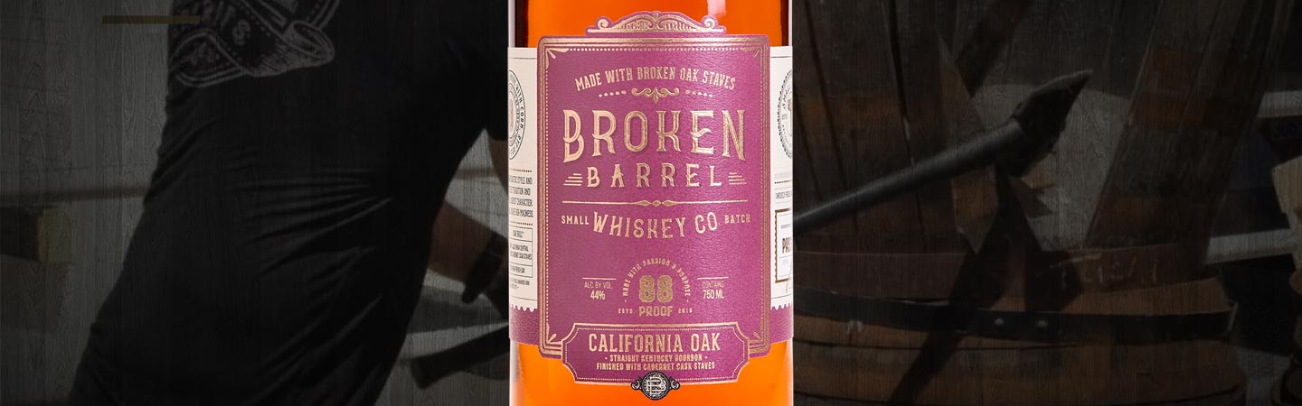Broken Barrel California Oak Whiskey Review Header