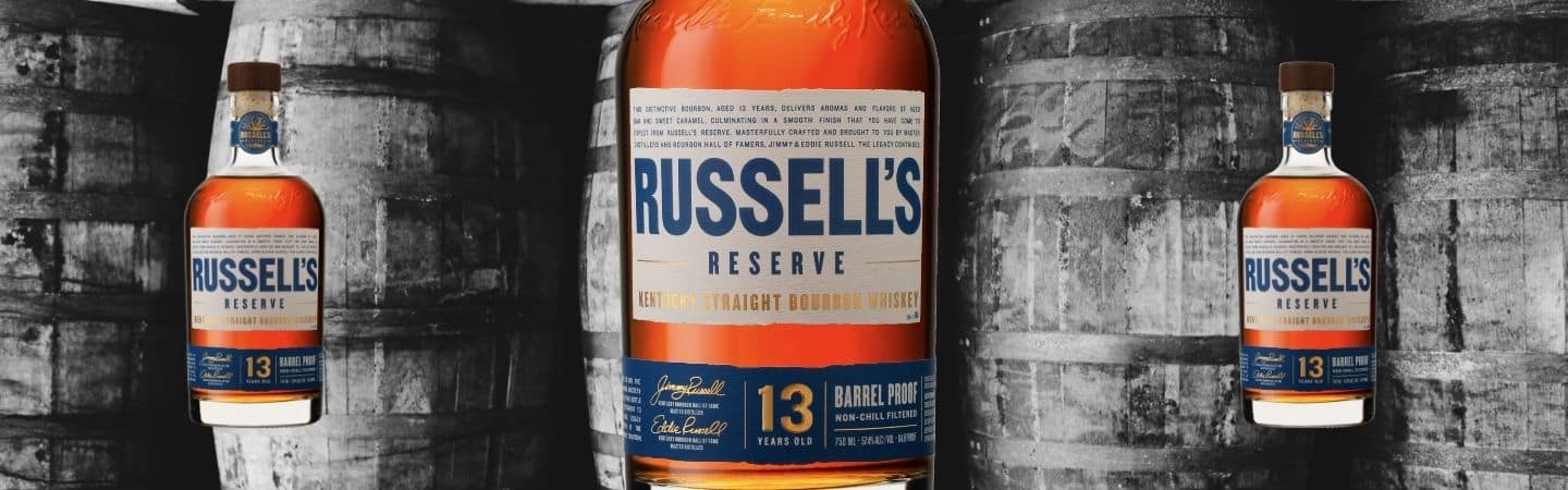 Introducing Russell's Reserve 13 Year Old Bourbon Header