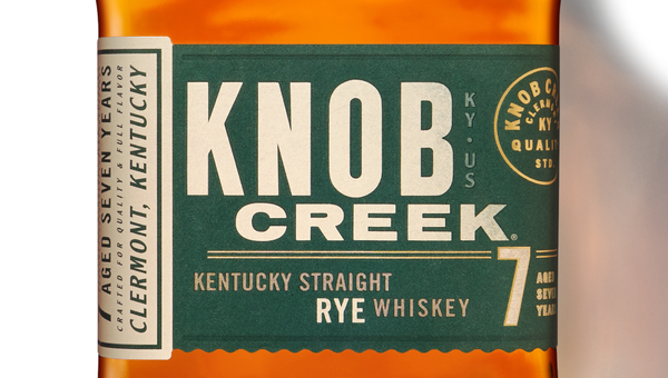 Knob Creek Adds Seven-Year Age Statement to Its Rye Whiskey