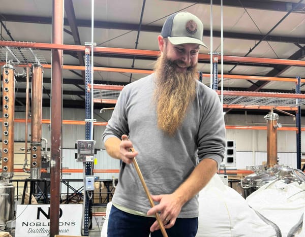 Cain carries on centuries of family whiskey-making at Nobeltons Distilling House
