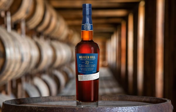 Age equals power, complexity in this 22-Year-Old Heaven Hill Heritage Collection Bourbon