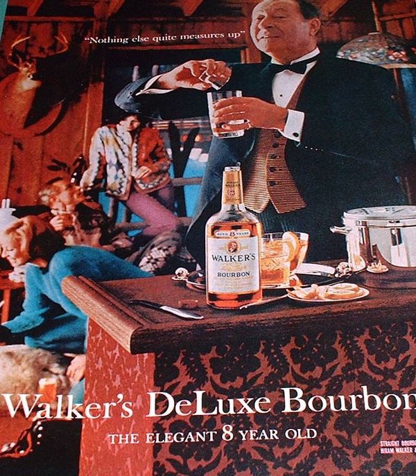 Walker’s Deluxe Bourbon Advertisement