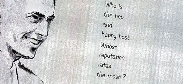 Bellows Club Bourbon Advertisement Circa 1959