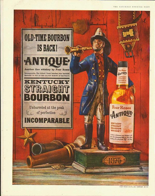 Four Roses Antique Bourbon Ad Image
