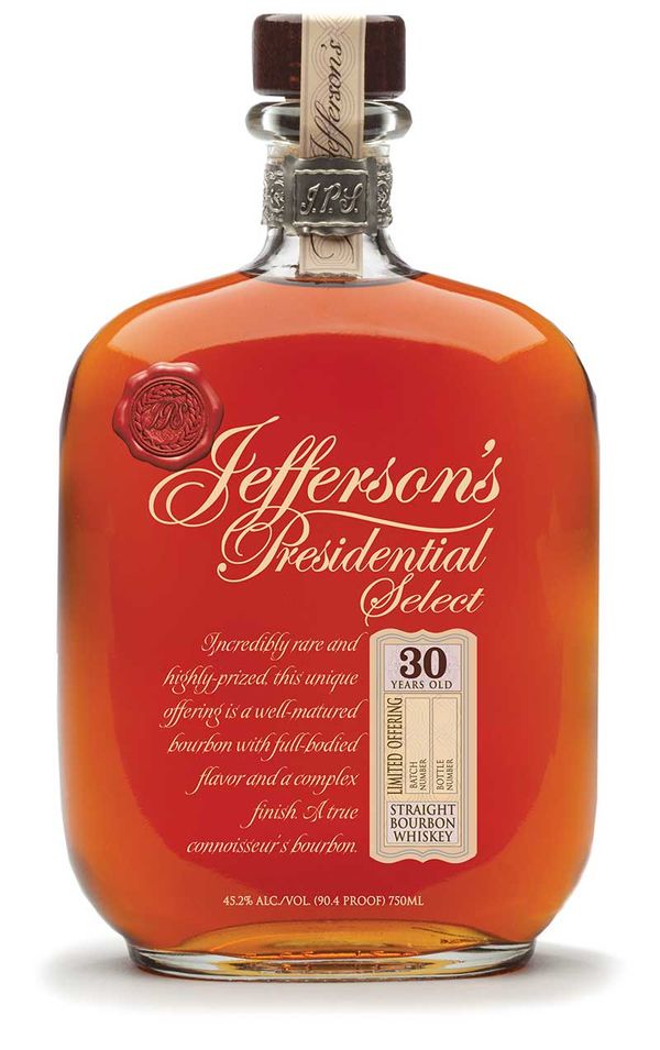 Jefferson's Bourbon: Presidential Select 30 Year Old