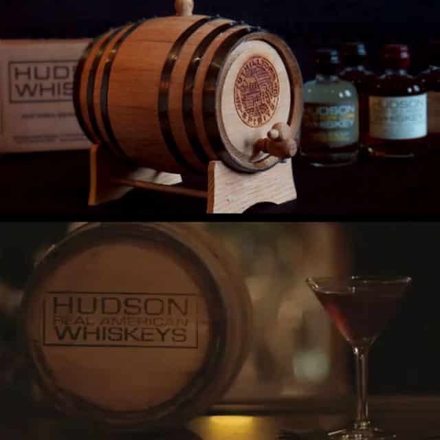 Photo of a Hudson Whiskey Barrel