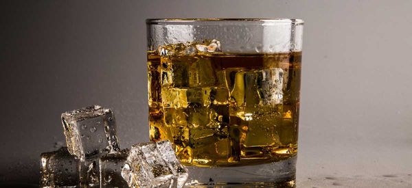 Photo of Ice Cubes in Whiskey