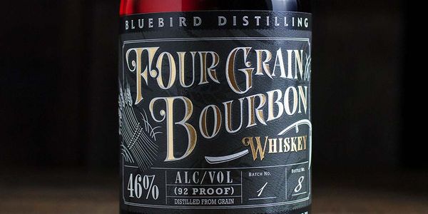BlueBird Distilling Four Grain Bourbon Review Header