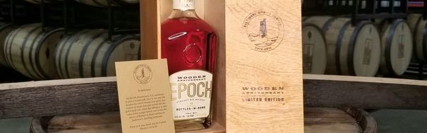 Baltimore Spirits Company Fifth Anniversary Bottle In Bond Bourbon Header