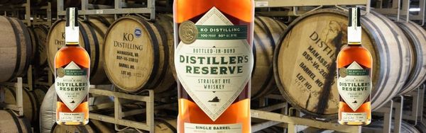 KO Distiller's Reserve Bottled-In-Bond Straight Rye Whiskey Review Header