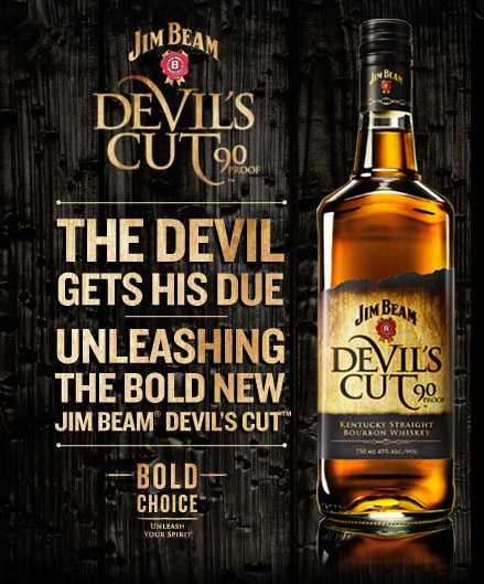 Jim Beam Devil's Cut Bourbon Ad