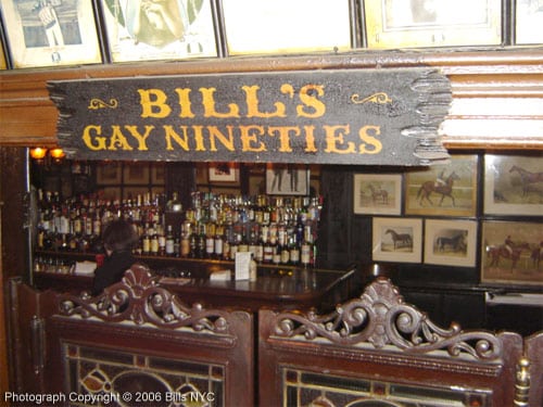 Bill's Gay Nineties